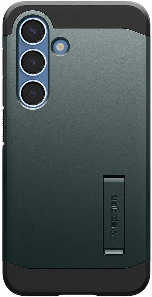imageSpigen Tough Armor Ai MagFit Designed for Galaxy S25 Plus Case Kickstand Fast Wireless Charging 2025 Abyss Green Ai MagFit Kickstand 2025Abyss Green