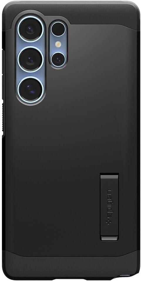 imageSpigen Tough Armor Ai MagFit Designed for Galaxy S25 Plus Case Kickstand Fast Wireless Charging 2025 Abyss Green Ai MagFit Kickstand 2025Black