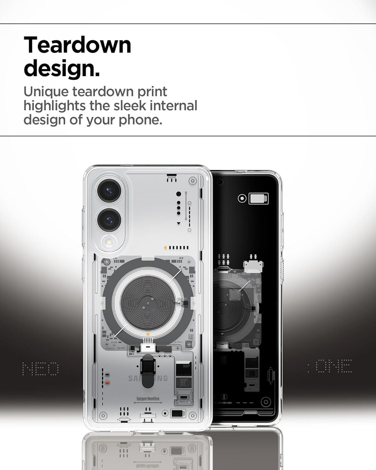 imageSpigen Ultra Hybrid MagFit Designed for Galaxy S25 Plus Case Qi2 CertifiedMagnet for Galaxy 2025 Zero One White Ultra Hybrid MagFit Qi2 Certified Magnet for Galaxy 2025Neo One