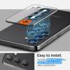 Spigen Camera Lens Screen Protector [GlasTR EZ Fit Optik Pro] Designed for Galaxy S24 Plus / S24 FE [Case Friendly] – Black [2 Pack](Onyx Black)