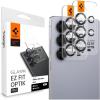 Spigen Camera Lens Screen Protector [GlasTR EZ Fit Optik Pro] Designed for Galaxy S25 Ultra [Case Friendly] – Black [2 Pack]