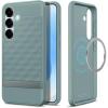 Spigen Parallax MagFit Designed for Galaxy S25 Plus Case [Fast Wireless Charging] (2025) – Sage Green(Sage Green)
