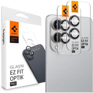Spigen Camera Lens Screen Protector [GlasTR EZ Fit Optik Pro] Designed for Galaxy S25 Edge [Case Friendly] – 2 Pack