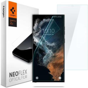 Spigen NeoFlex Screen Protector Designed for Galaxy S22 Ultra (2022) [2 Pack] – Case Friendly(Single)