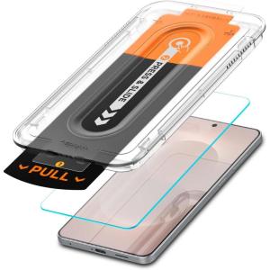 Spigen Tempered Glass Screen Protector [GlasTR EZ FIT Pro] designed for Galaxy S25 Edge [Case Friendly] – 2 Pack