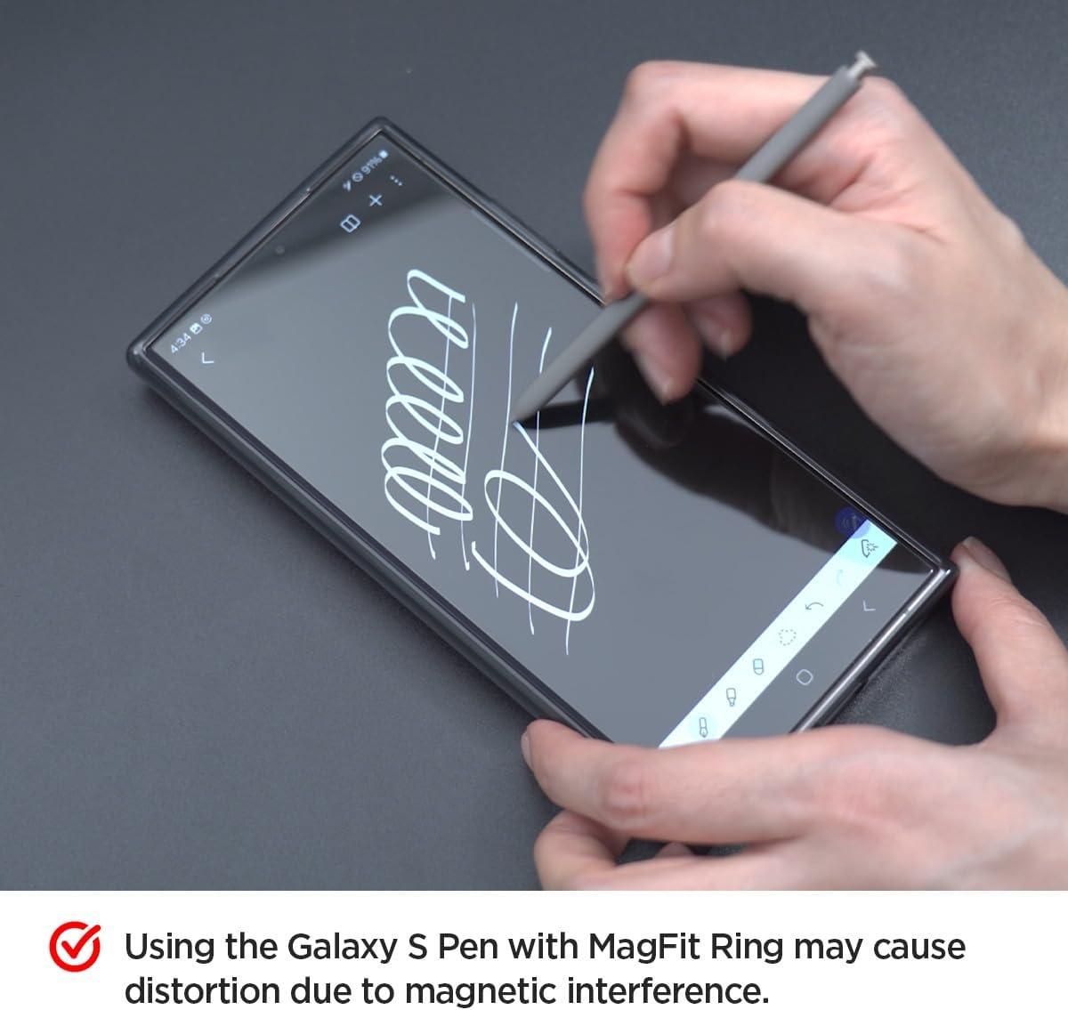 imageSpigen for MagSafe Phone Grip Compatible with iPhone 171615141312 Pixel 10 Series Pixelsnap amp More Magnetic Holder DoubleSided Magnet with Kickstand Bottle Opener Black OM102Black