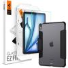 Spigen iPad Air 11″ Ultra Hybrid Pro Black & Spigen iPad Air 11″ Glas.tR EZ Fit