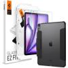 Spigen iPad Air 13″ Ultra Hybrid Pro Black & Spigen iPad Air 13″ Glas.tR EZ Fit