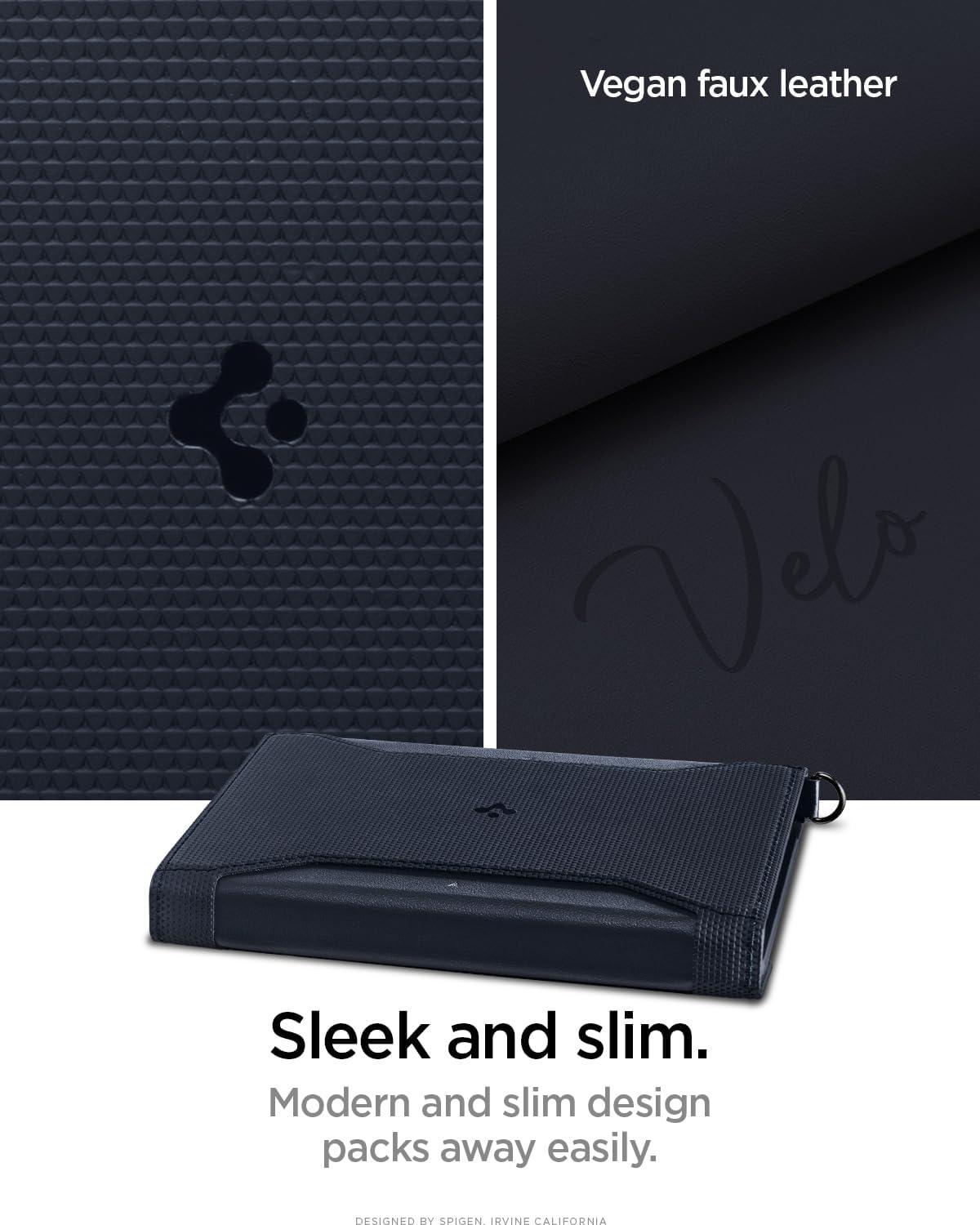 imageSpigen Life for Passport Card Cover Holder with RFID Blocking Technology Wallet Travel Documents Organizer Protector Accessories SIM Card Pin IncludedNavy Blue