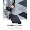 Spigen Life for Passport Card Cover Holder with RFID Blocking Technology Wallet Travel Documents Organizer Protector Accessories, SIM Card Pin Included(Navy Blue)