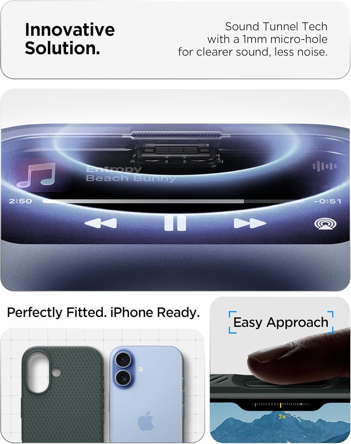 imageSpigen Liquid Air Designed for iPhone 14 Case 2022 MilitaryGrade Protection Matte BlackAbyss Green