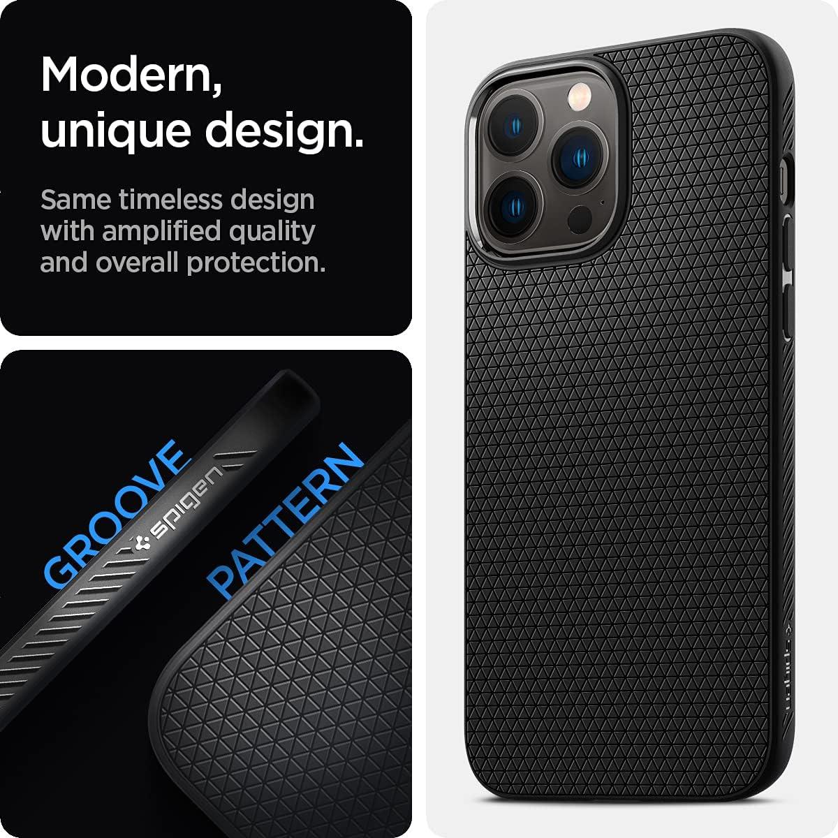 imageSpigen Liquid Air Designed for iPhone 14 Case 2022 MilitaryGrade Protection Matte BlackMatte Black