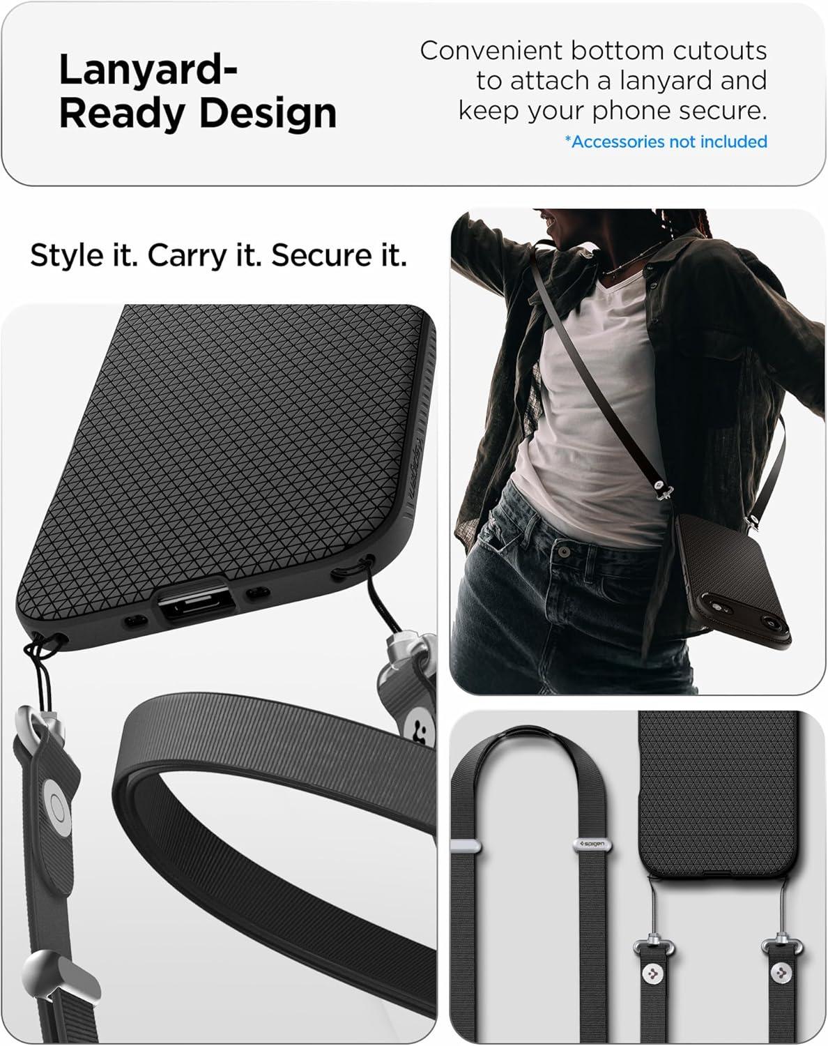 imageSpigen Liquid Air Designed for iPhone 14 Case 2022 MilitaryGrade Protection Matte BlackMatte Black