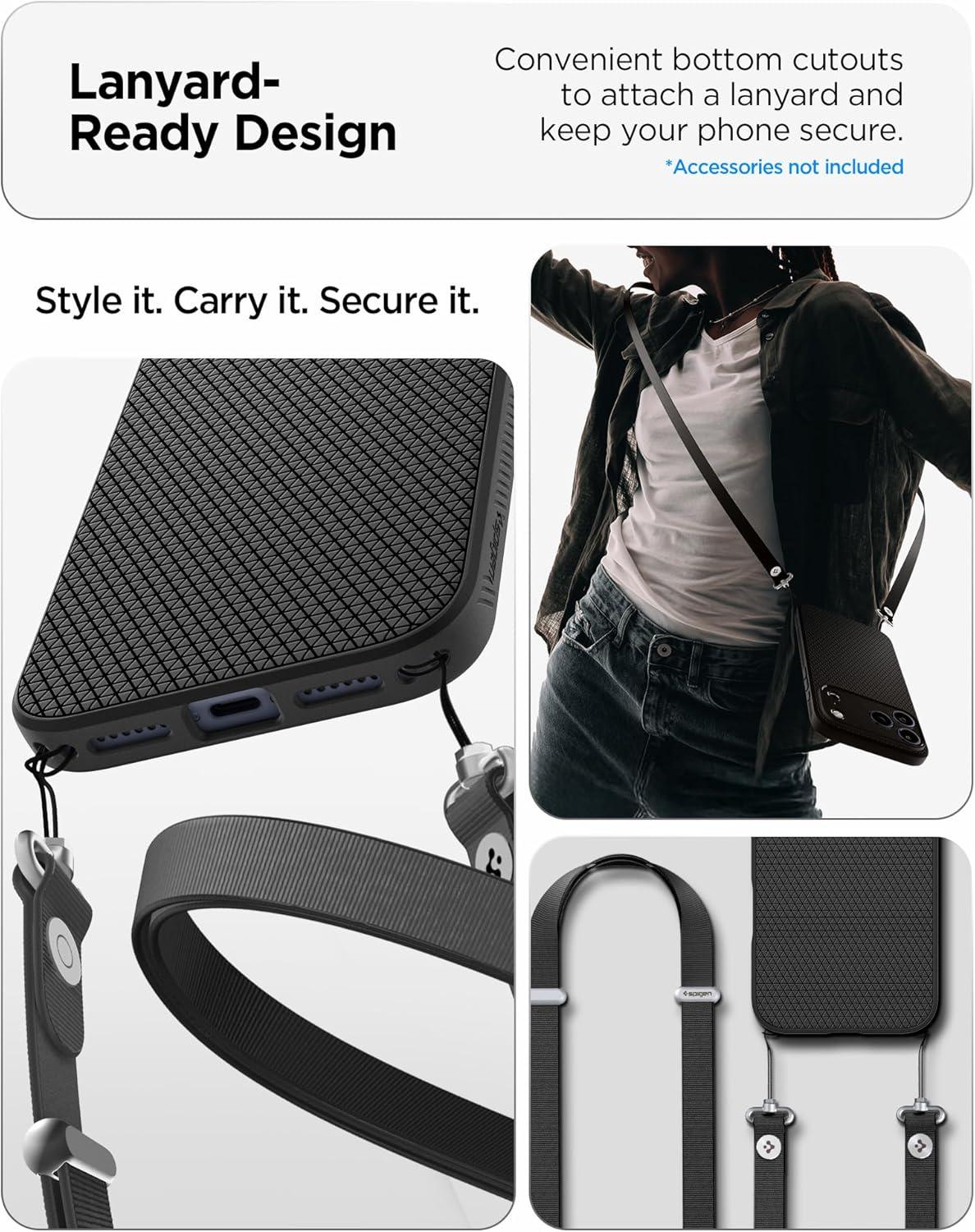 imageSpigen Liquid Air Designed for iPhone 14 Case 2022 MilitaryGrade Protection Matte BlackMatte Black