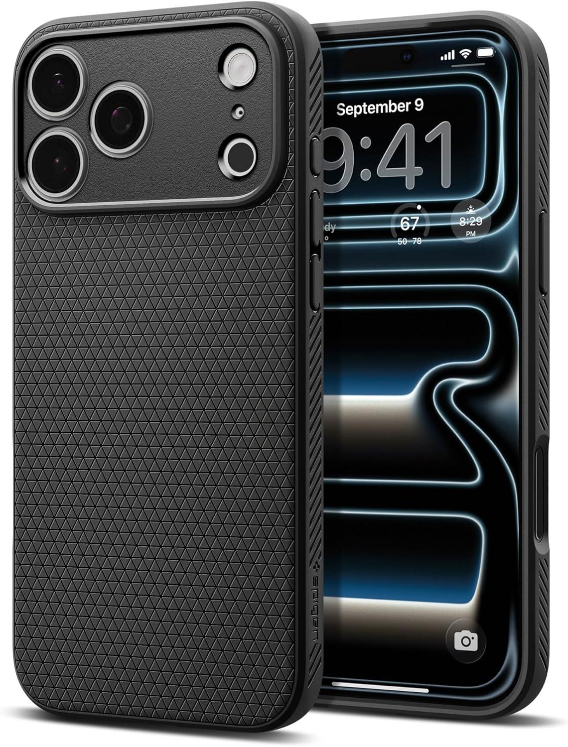 imageSpigen Liquid Air Designed for iPhone 14 Case 2022 MilitaryGrade Protection Matte BlackMatte Black