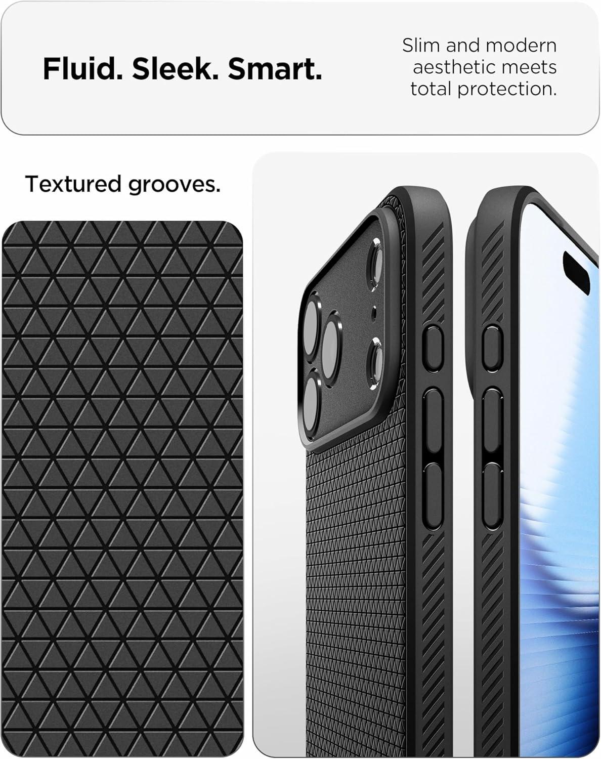 imageSpigen Liquid Air Designed for iPhone 14 Case 2022 MilitaryGrade Protection Matte BlackMatte Black