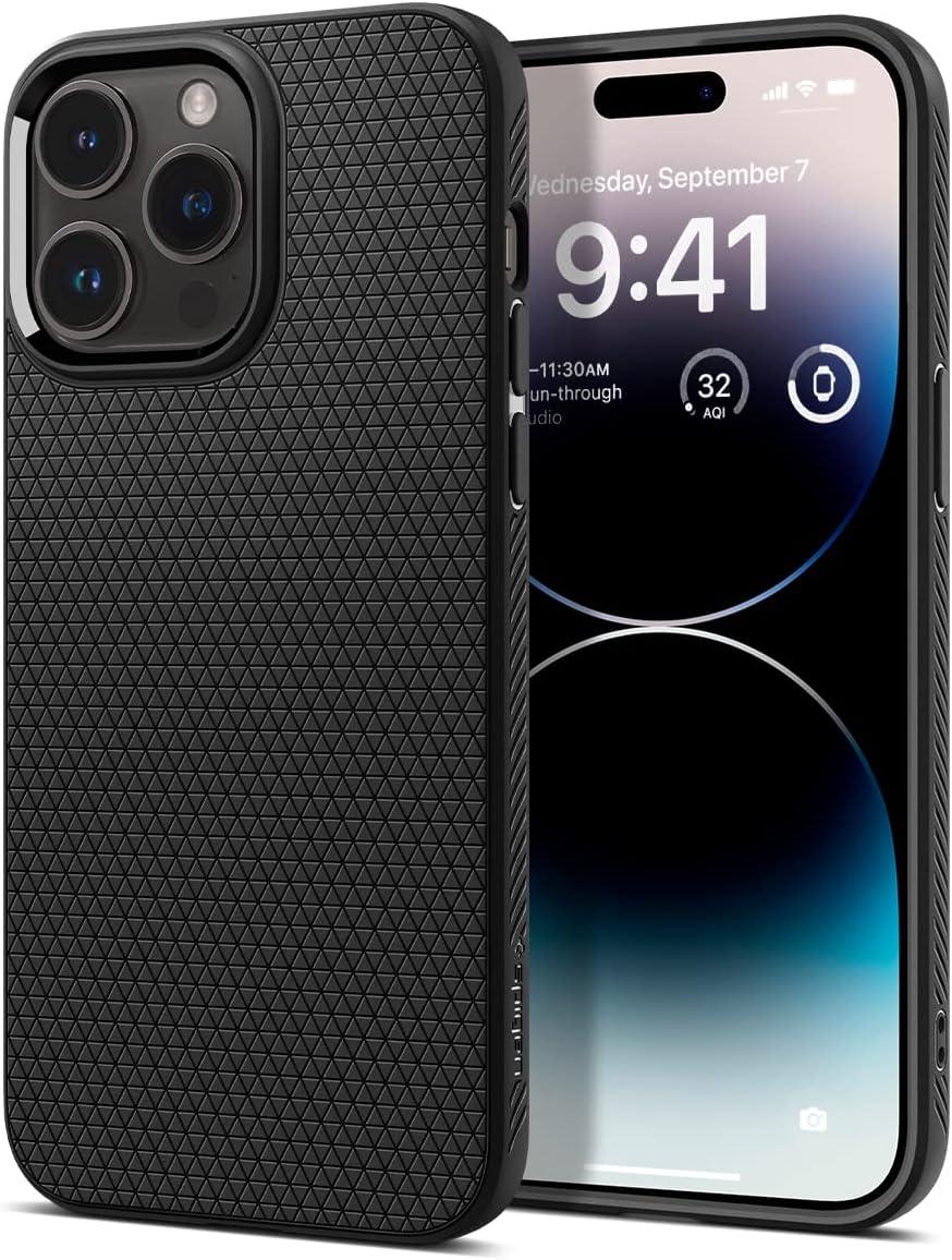 imageSpigen Liquid Air Designed for iPhone 14 Case 2022 MilitaryGrade Protection Matte BlackMatte Black