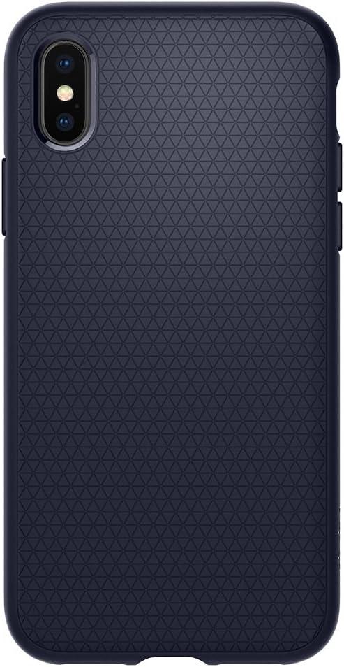 imageSpigen Liquid Air Designed for iPhone 14 Case 2022 MilitaryGrade Protection Matte BlackMidnight Blue
