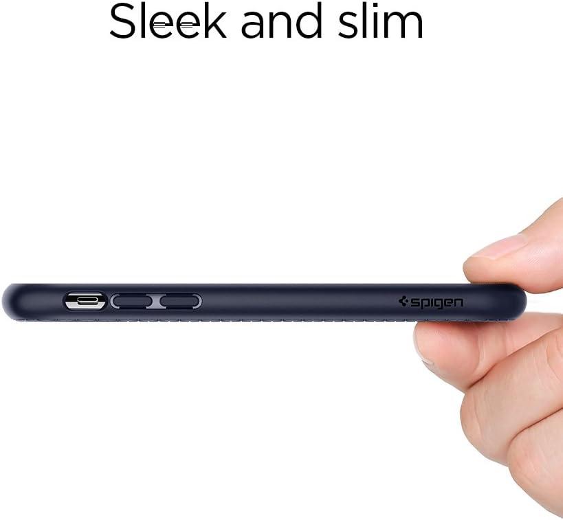 imageSpigen Liquid Air Designed for iPhone 14 Case 2022 MilitaryGrade Protection Matte BlackMidnight Blue