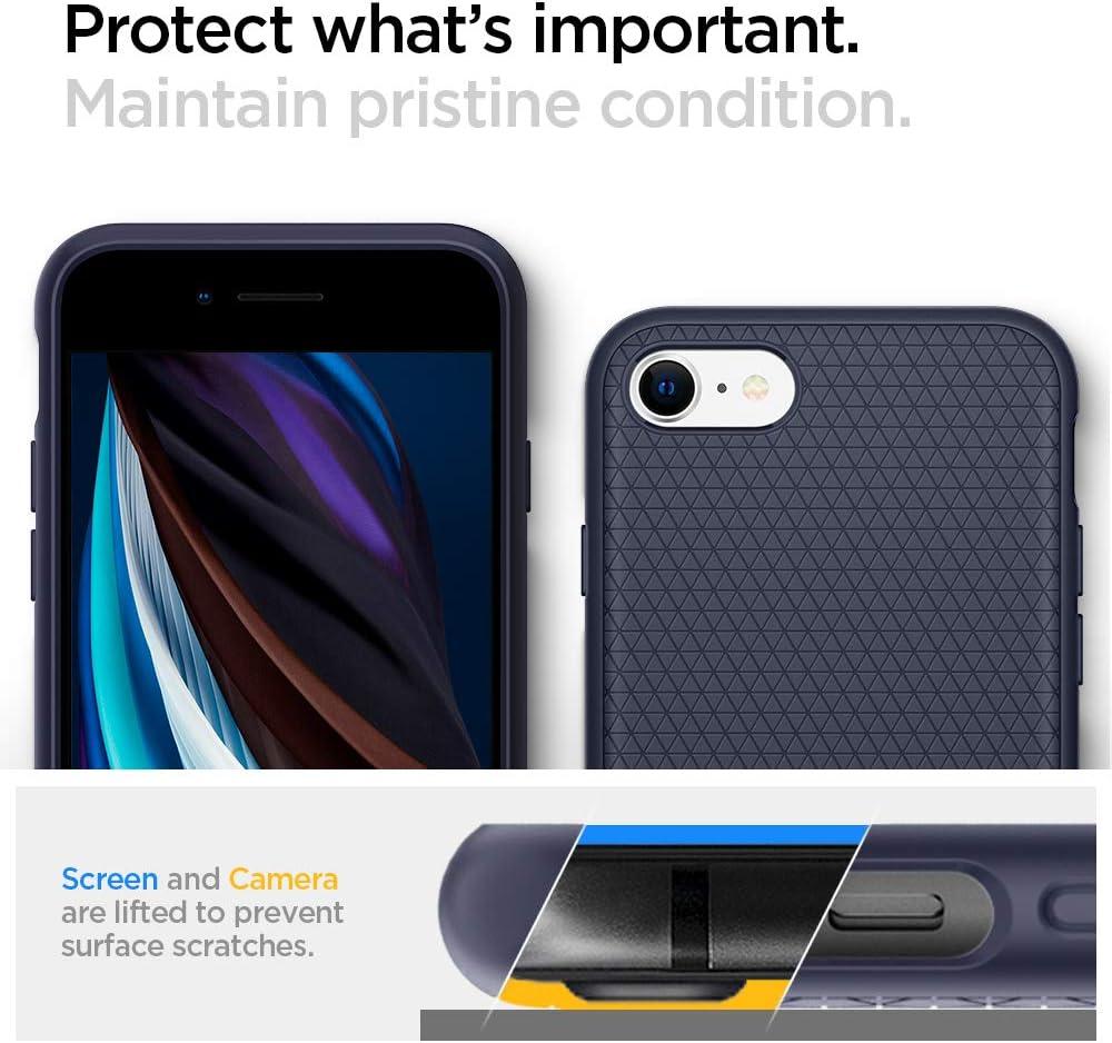 imageSpigen Liquid Air Designed for iPhone 14 Case 2022 MilitaryGrade Protection Matte BlackMidnight Blue