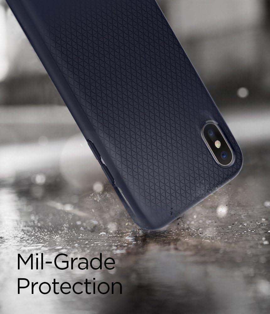 imageSpigen Liquid Air Designed for iPhone 14 Case 2022 MilitaryGrade Protection Matte BlackMidnight Blue
