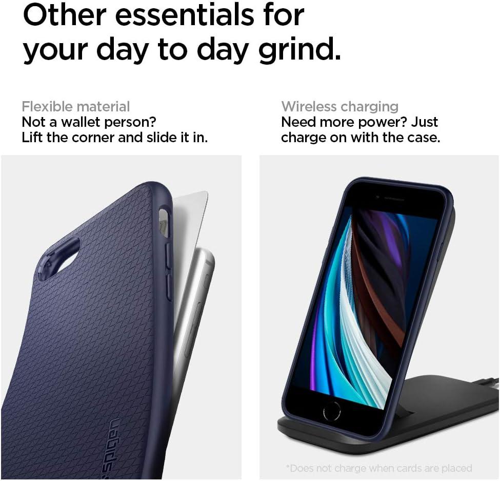 imageSpigen Liquid Air Designed for iPhone 14 Case 2022 MilitaryGrade Protection Matte BlackMidnight Blue