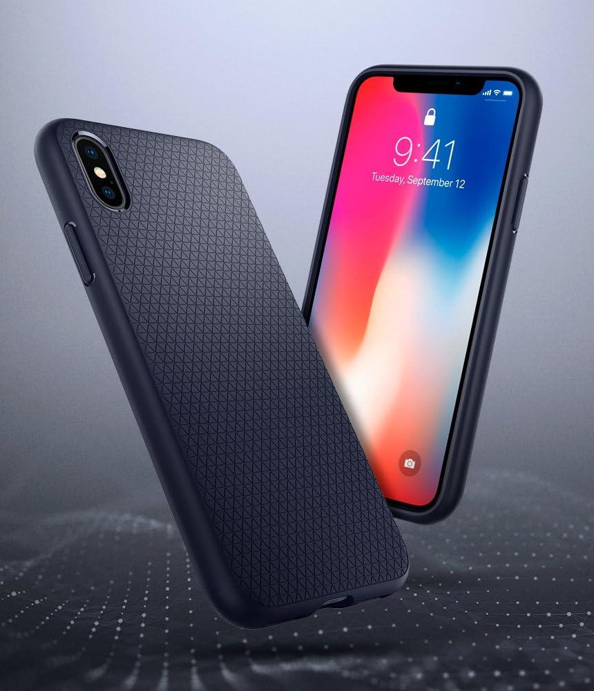 imageSpigen Liquid Air Designed for iPhone 14 Case 2022 MilitaryGrade Protection Matte BlackMidnight Blue