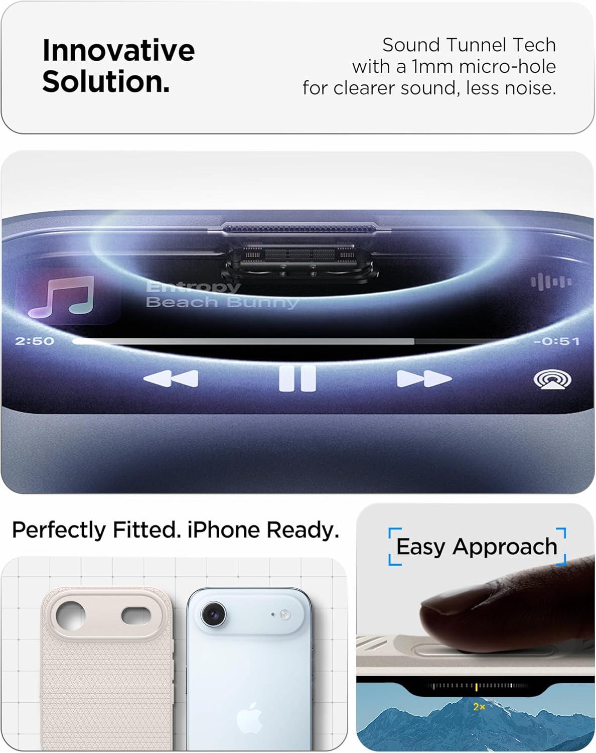 imageSpigen Liquid Air Designed for iPhone 14 Case 2022 MilitaryGrade Protection Matte BlackNatural Titanium