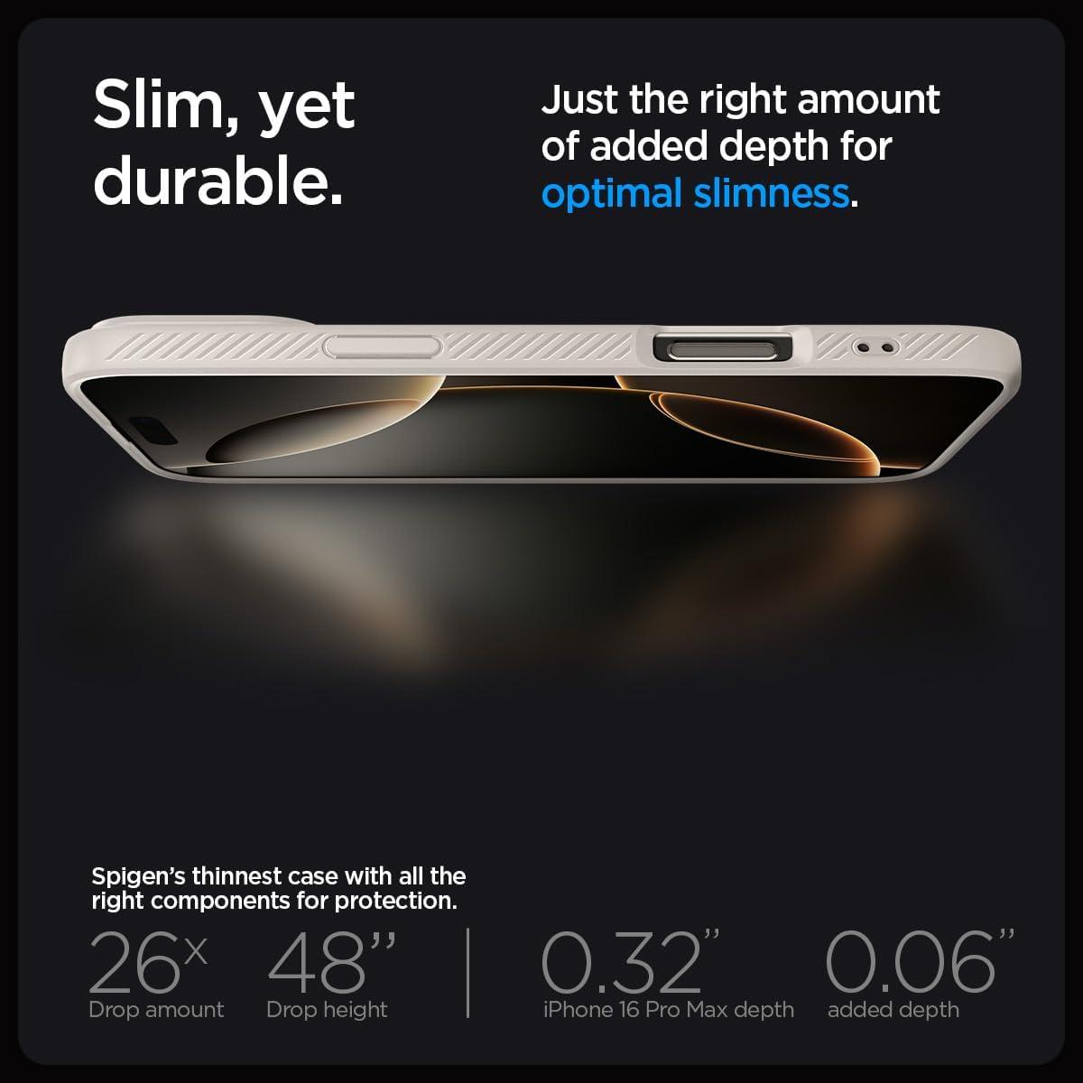 imageSpigen Liquid Air Designed for iPhone 14 Case 2022 MilitaryGrade Protection Matte BlackNatural Titanium