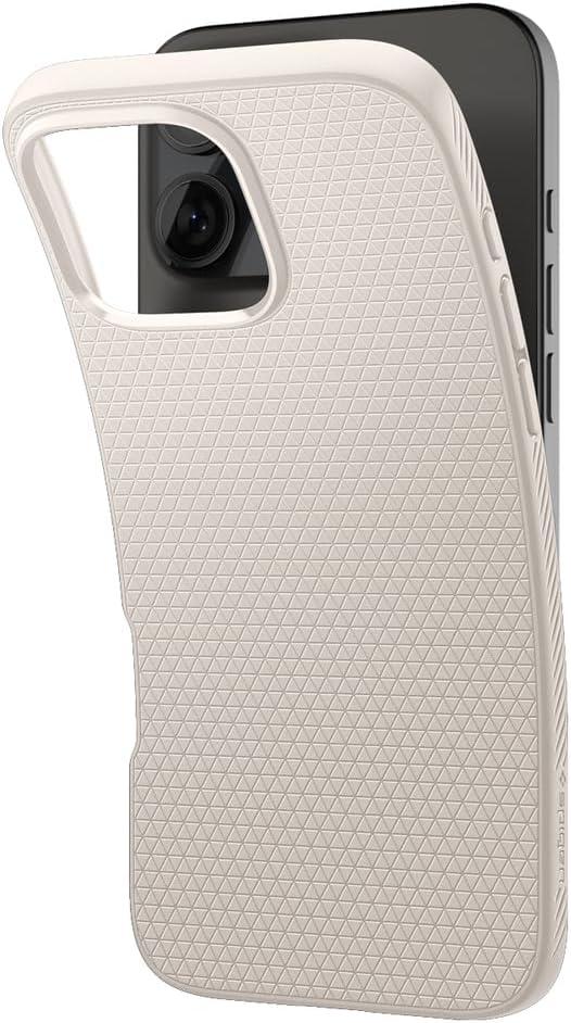 imageSpigen Liquid Air Designed for iPhone 14 Case 2022 MilitaryGrade Protection Matte BlackNatural Titanium