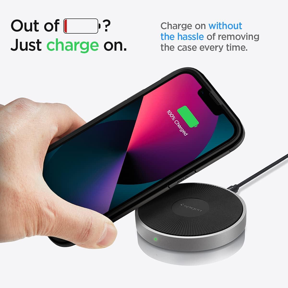 imageSpigen Tough Armor Extreme Protection Tech Designed for iPhone 13 Mini Case 2021 BlackGunmetal