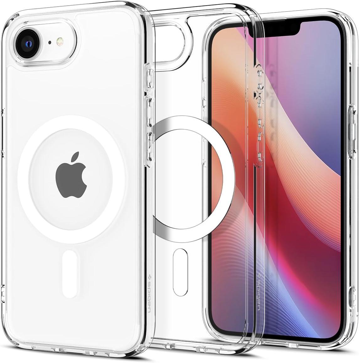 imageSpigen for iPhone 12 Pro Case amp for iPhone 12 Ultra Hybrid MagFit AntiYellowing Compatible with Magsafe ClearClear