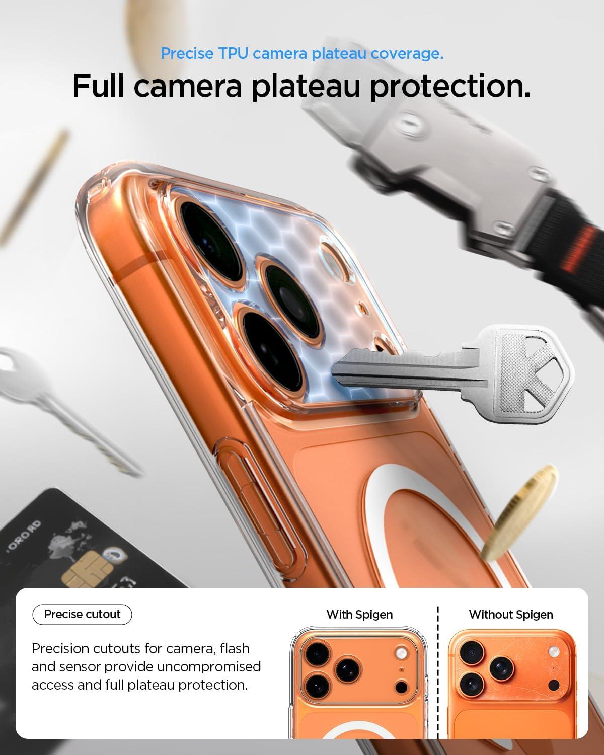 imageSpigen for iPhone 12 Pro Case amp for iPhone 12 Ultra Hybrid MagFit AntiYellowing Compatible with Magsafe ClearClear