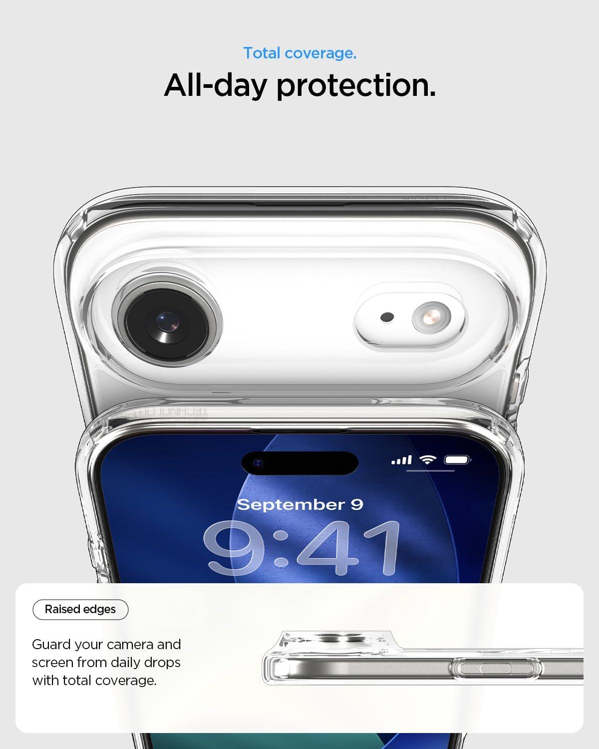 imageSpigen for iPhone 12 Pro Case amp for iPhone 12 Ultra Hybrid MagFit AntiYellowing Compatible with Magsafe ClearClear