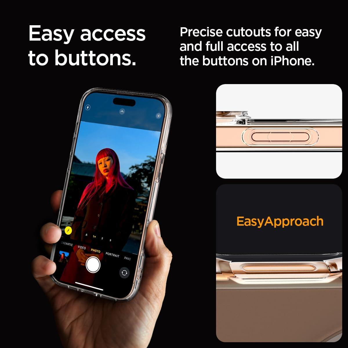 imageSpigen for iPhone 12 Pro Case amp for iPhone 12 Ultra Hybrid MagFit AntiYellowing Compatible with Magsafe ClearClear