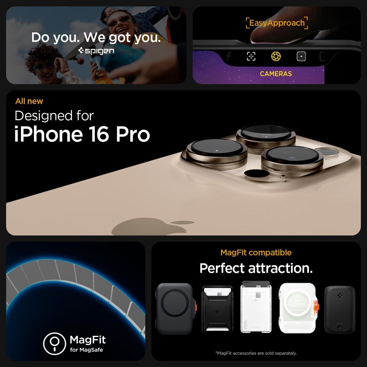 imageSpigen for iPhone 12 Pro Case amp for iPhone 12 Ultra Hybrid MagFit AntiYellowing Compatible with Magsafe ClearClear