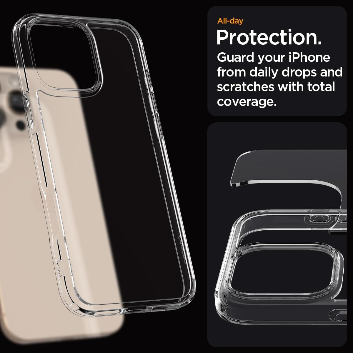 imageSpigen for iPhone 14 Case Ultra Hybrid No Magnet RingAntiYellowing Crystal ClearCrystal Clear