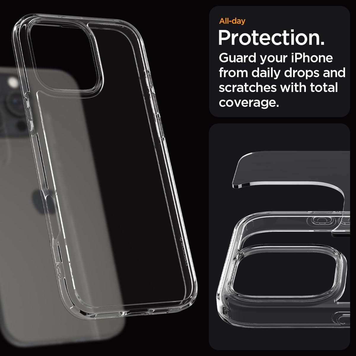 imageSpigen for iPhone 14 Case Ultra Hybrid No Magnet RingAntiYellowing Crystal ClearCrystal Clear