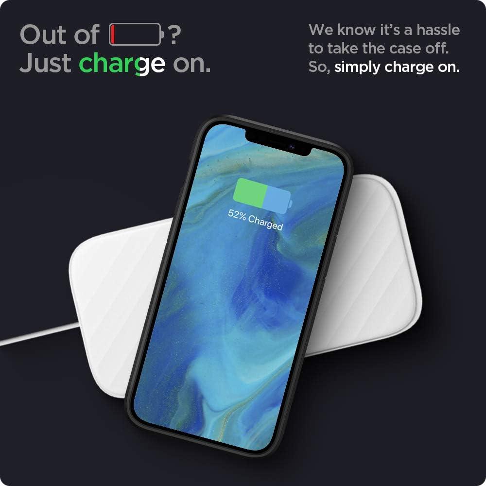 imageSpigen for iPhone 14 Case Ultra Hybrid No Magnet RingAntiYellowing Crystal ClearMatte Black