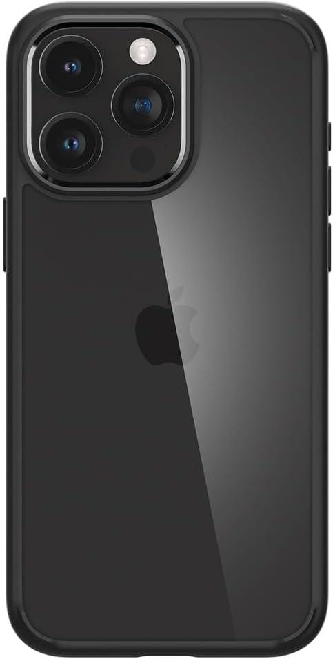imageSpigen for iPhone 14 Case Ultra Hybrid No Magnet RingAntiYellowing Crystal ClearMatte Black