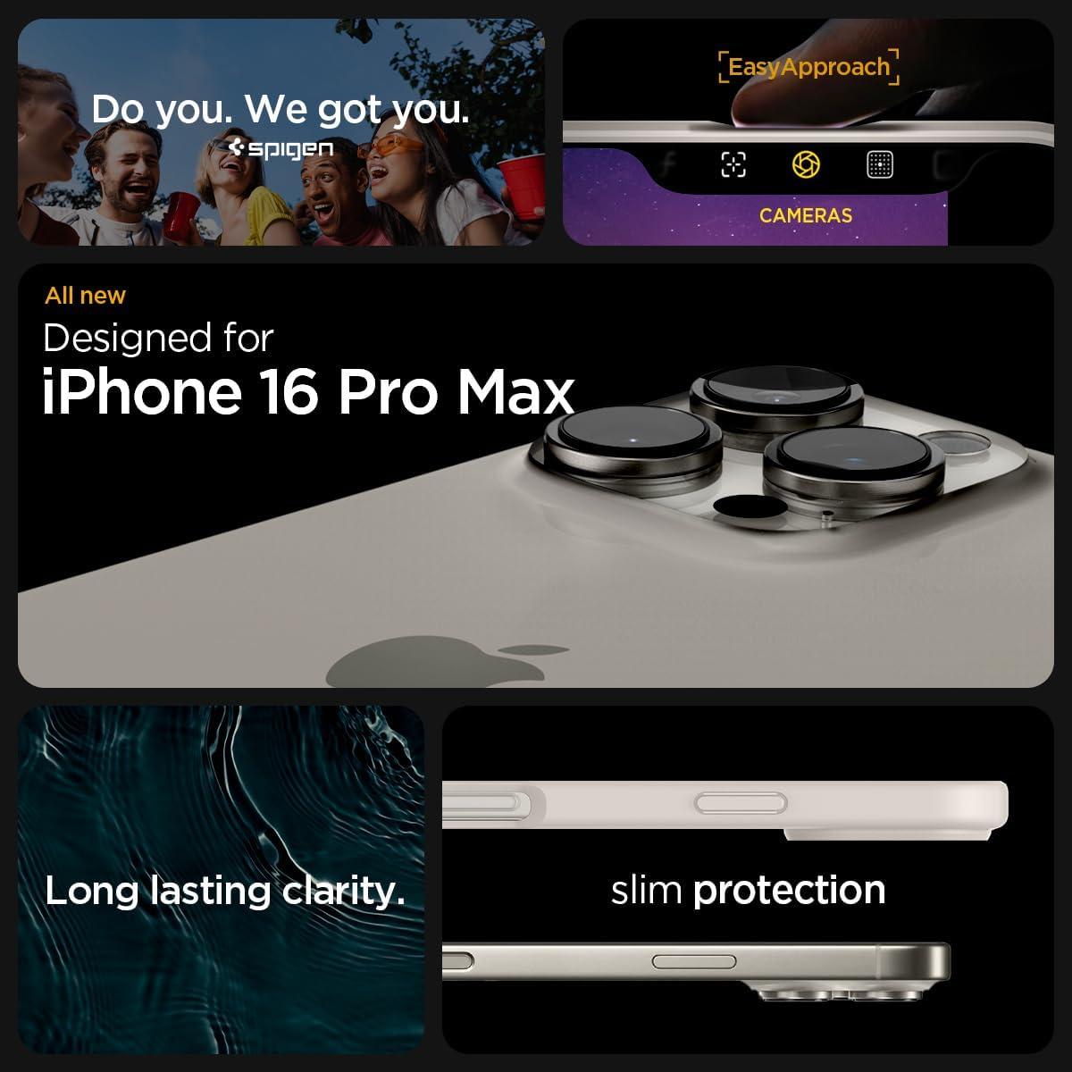 imageSpigen for iPhone 14 Case Ultra Hybrid No Magnet RingAntiYellowing Crystal ClearNatural Titanium