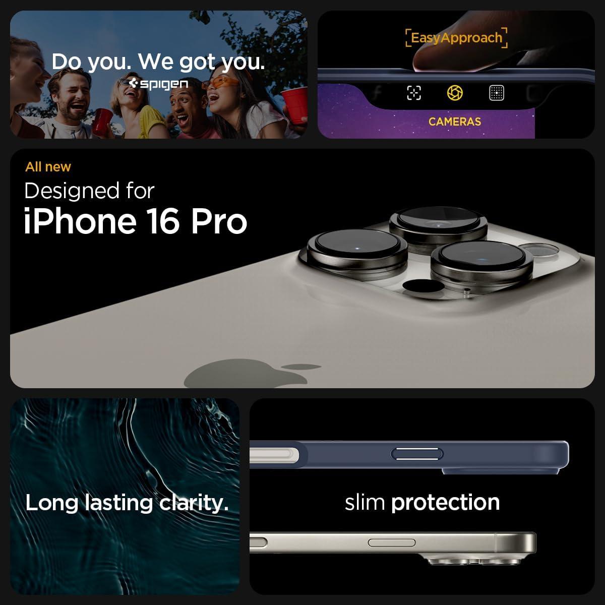 imageSpigen for iPhone 14 Case Ultra Hybrid No Magnet RingAntiYellowing Crystal ClearNavy Blue