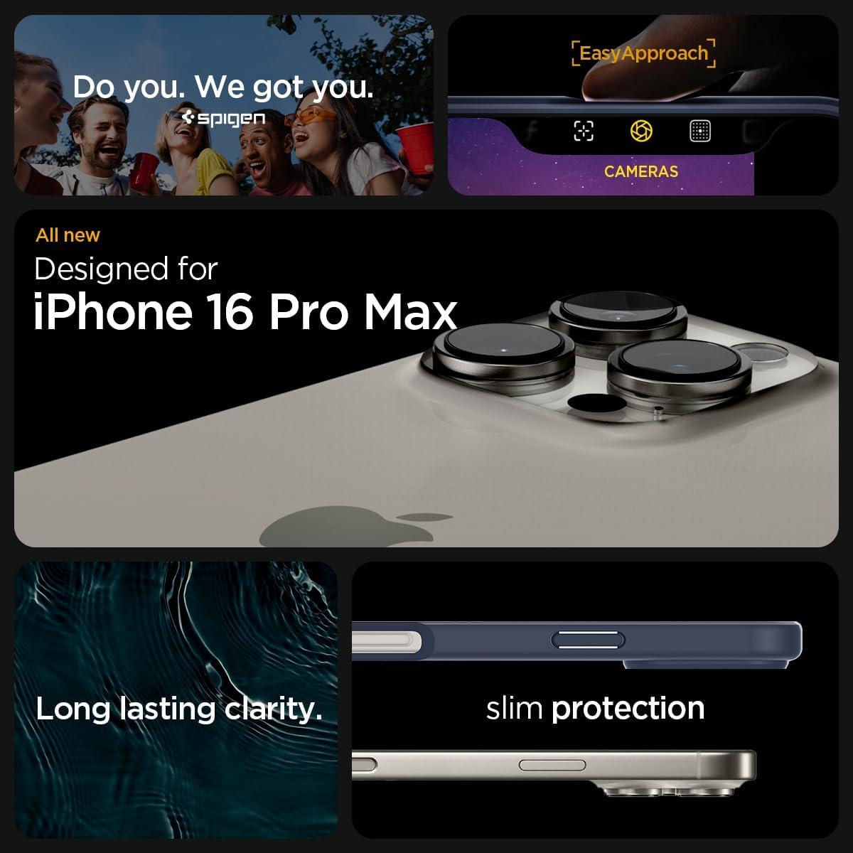 imageSpigen for iPhone 14 Case Ultra Hybrid No Magnet RingAntiYellowing Crystal ClearNavy Blue