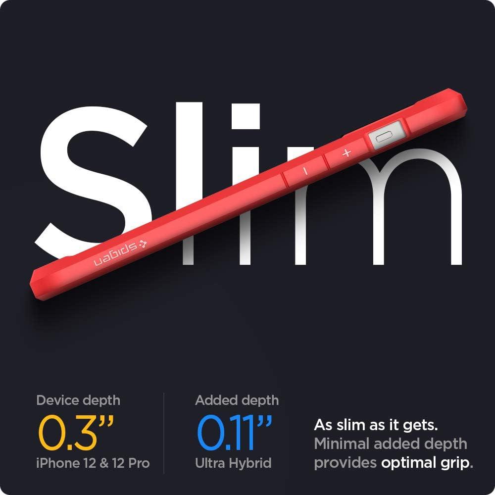 imageSpigen for iPhone 14 Case Ultra Hybrid No Magnet RingAntiYellowing Crystal ClearRed