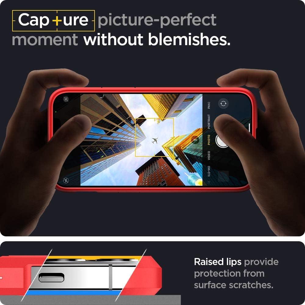 imageSpigen for iPhone 14 Case Ultra Hybrid No Magnet RingAntiYellowing Crystal ClearRed