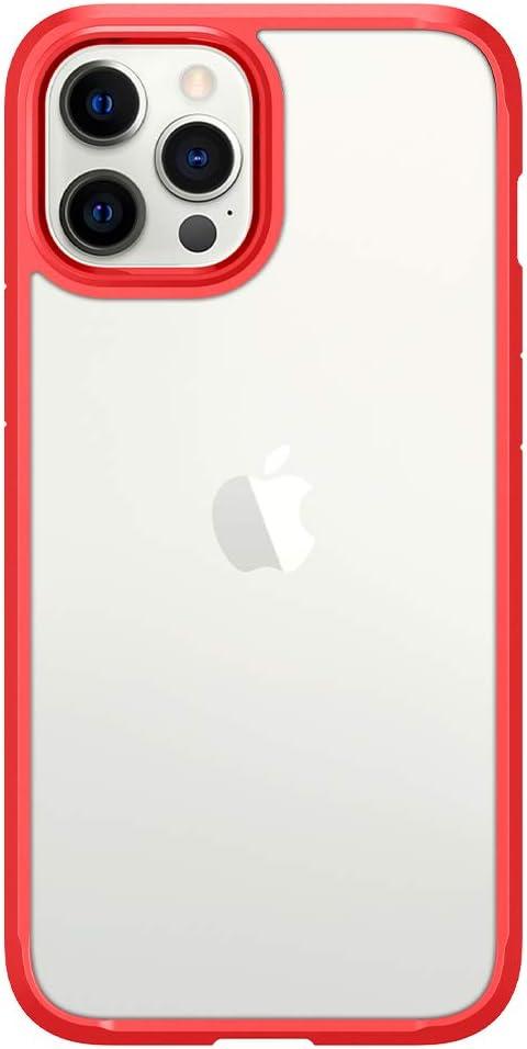 imageSpigen for iPhone 14 Case Ultra Hybrid No Magnet RingAntiYellowing Crystal ClearRed