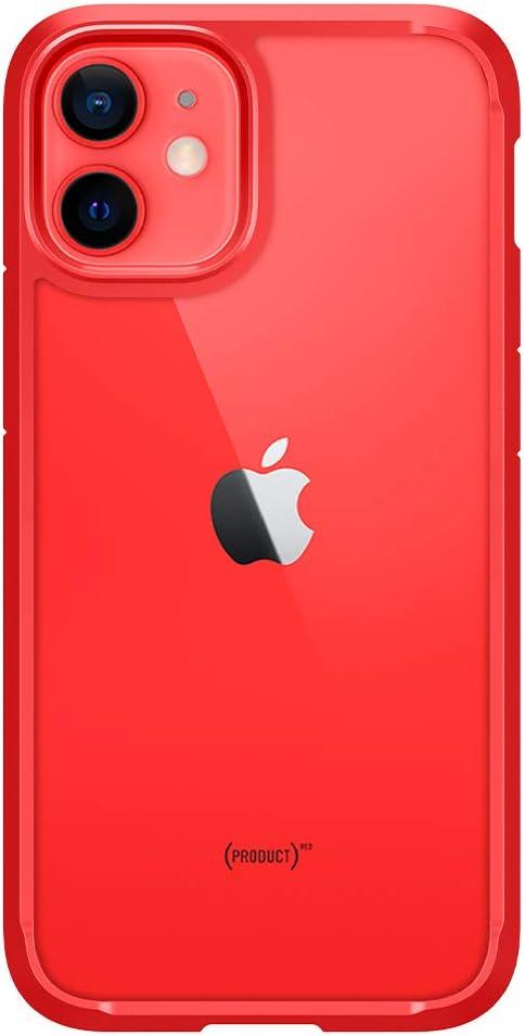 imageSpigen for iPhone 14 Case Ultra Hybrid No Magnet RingAntiYellowing Crystal ClearRed