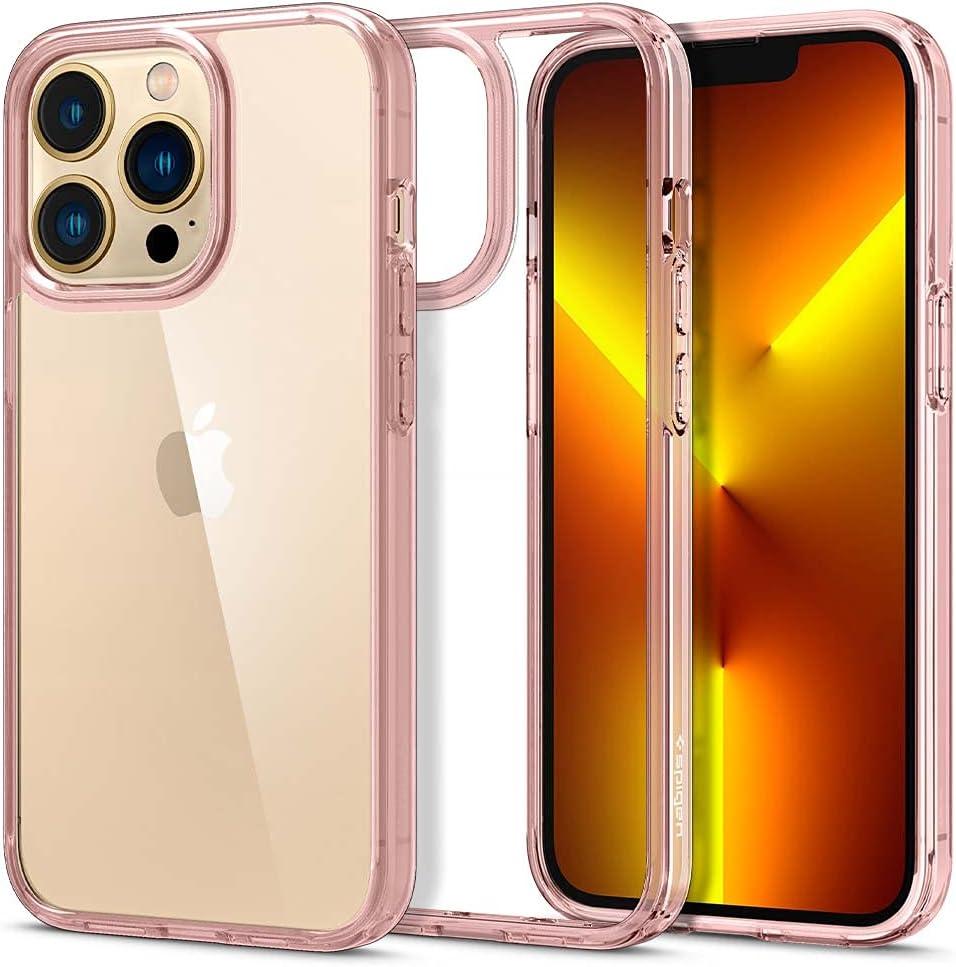 imageSpigen for iPhone 14 Case Ultra Hybrid No Magnet RingAntiYellowing Crystal ClearRose Crystal