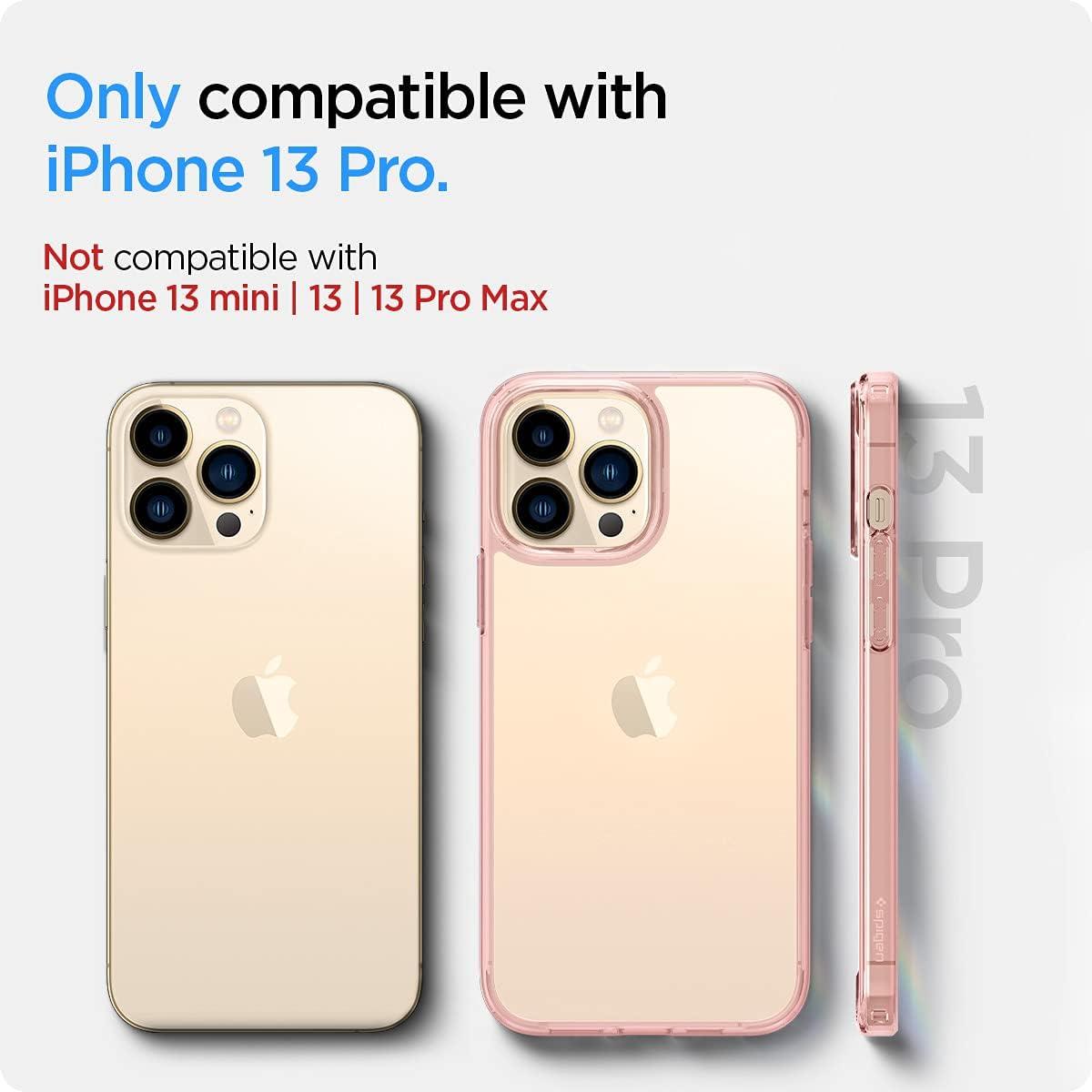 imageSpigen for iPhone 14 Case Ultra Hybrid No Magnet RingAntiYellowing Crystal ClearRose Crystal