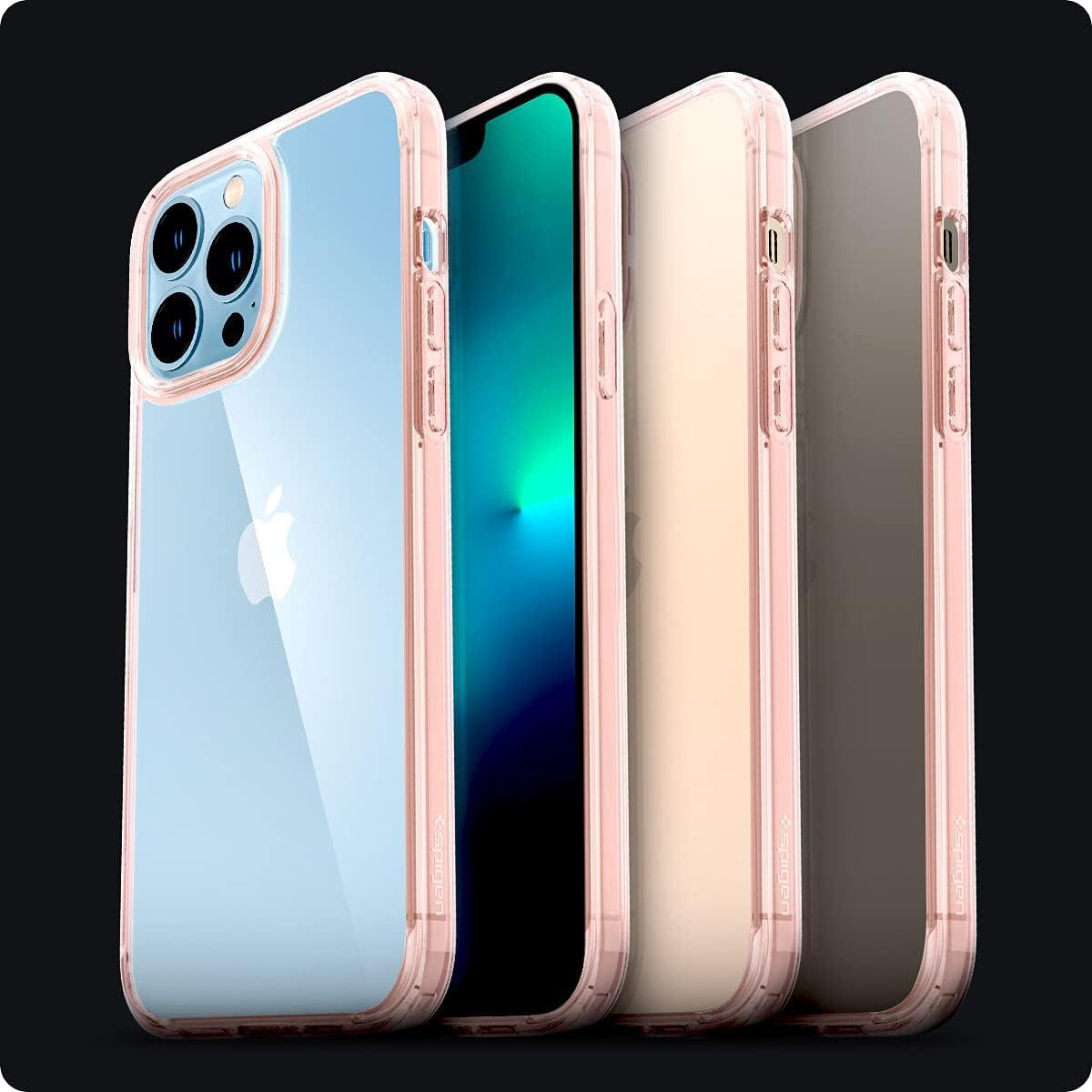 imageSpigen for iPhone 14 Case Ultra Hybrid No Magnet RingAntiYellowing Crystal ClearRose Crystal